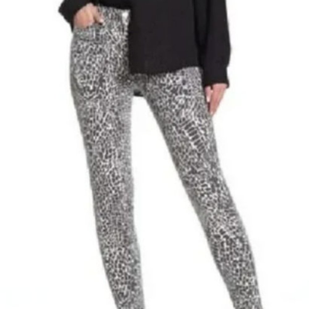 FRAME Animal print Le High Skinny pant NEW